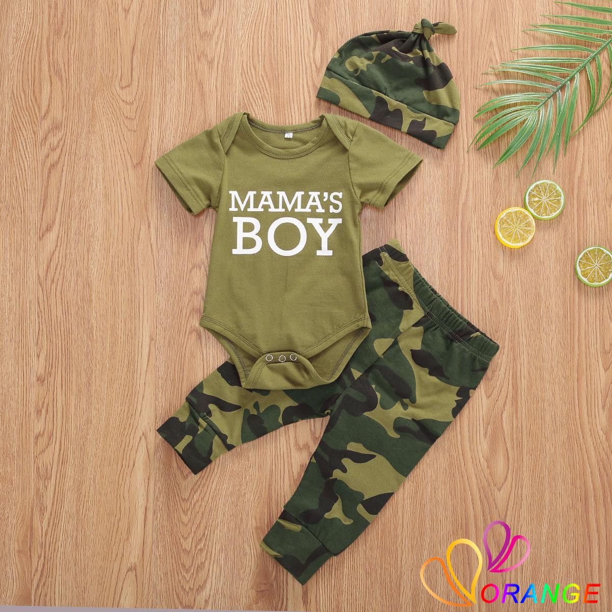 newborn boy camo outfits