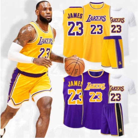 NBA Lebron James Lakers #23 Basketball Jersey Classic Edition High ...