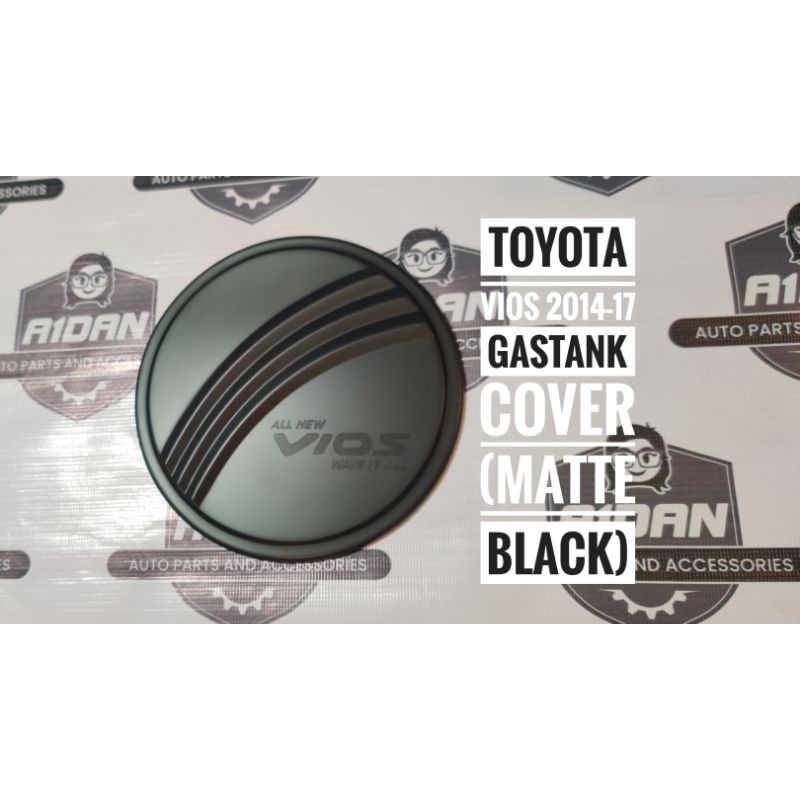 Toyota Vios (3rd Gen) 2014 2015 2016 2017 Gas Tank Cover (Chrome or Matte Black) Shopee