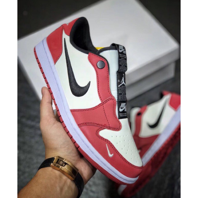air jordan 1 low no laces