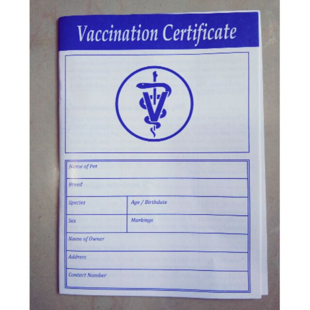 Vaccination Certificate | Shopee Philippines