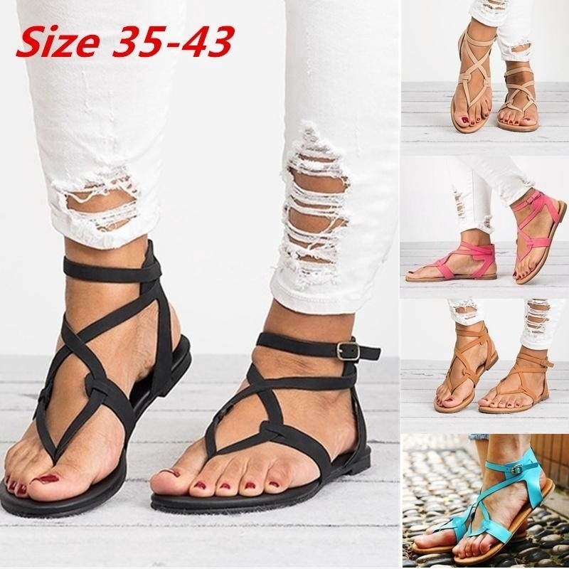 lace up beach sandals