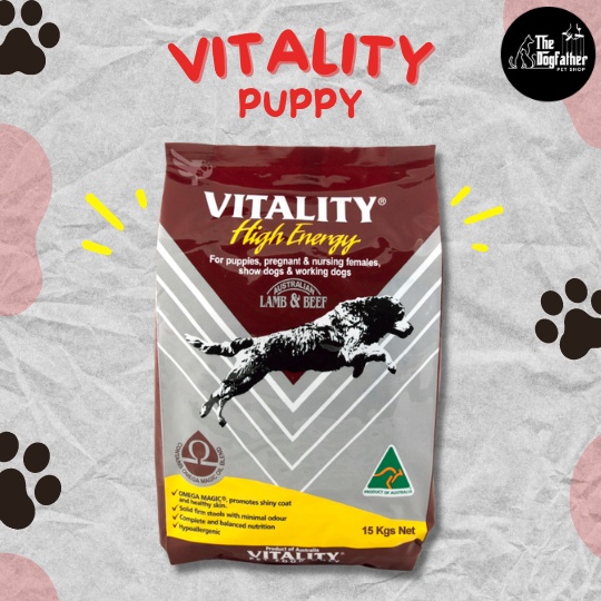Vitality Puppy Dog Food 15kg Shopee Philippines