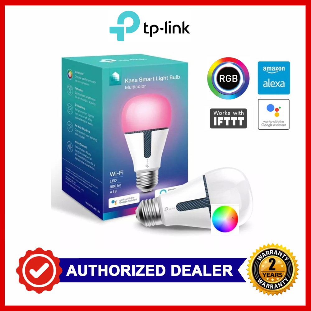 kasa light bulb google home