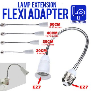 E27 Lamp Extension adapter socket adjustable flexible light socket lee plaza #1