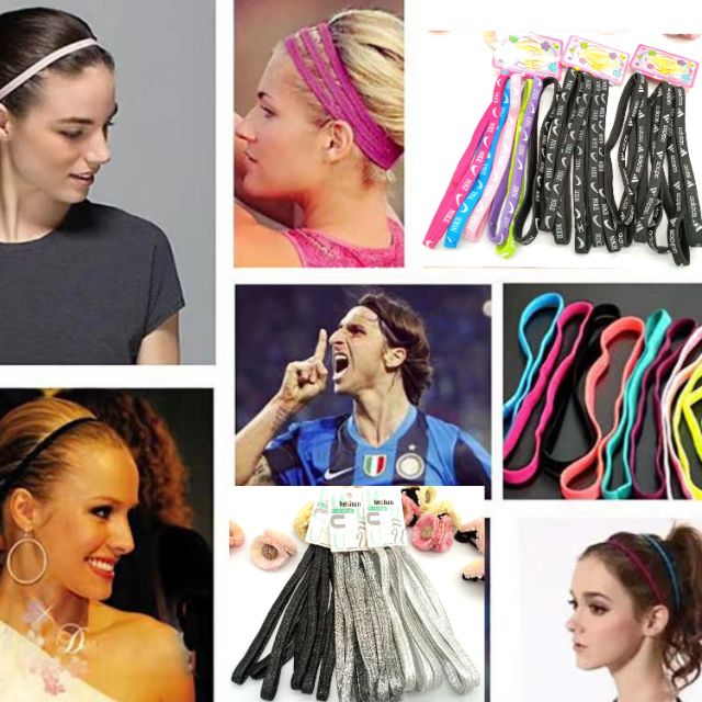 6pcs Of Thin Elastic Sports Garter Turband Shopee Philippines