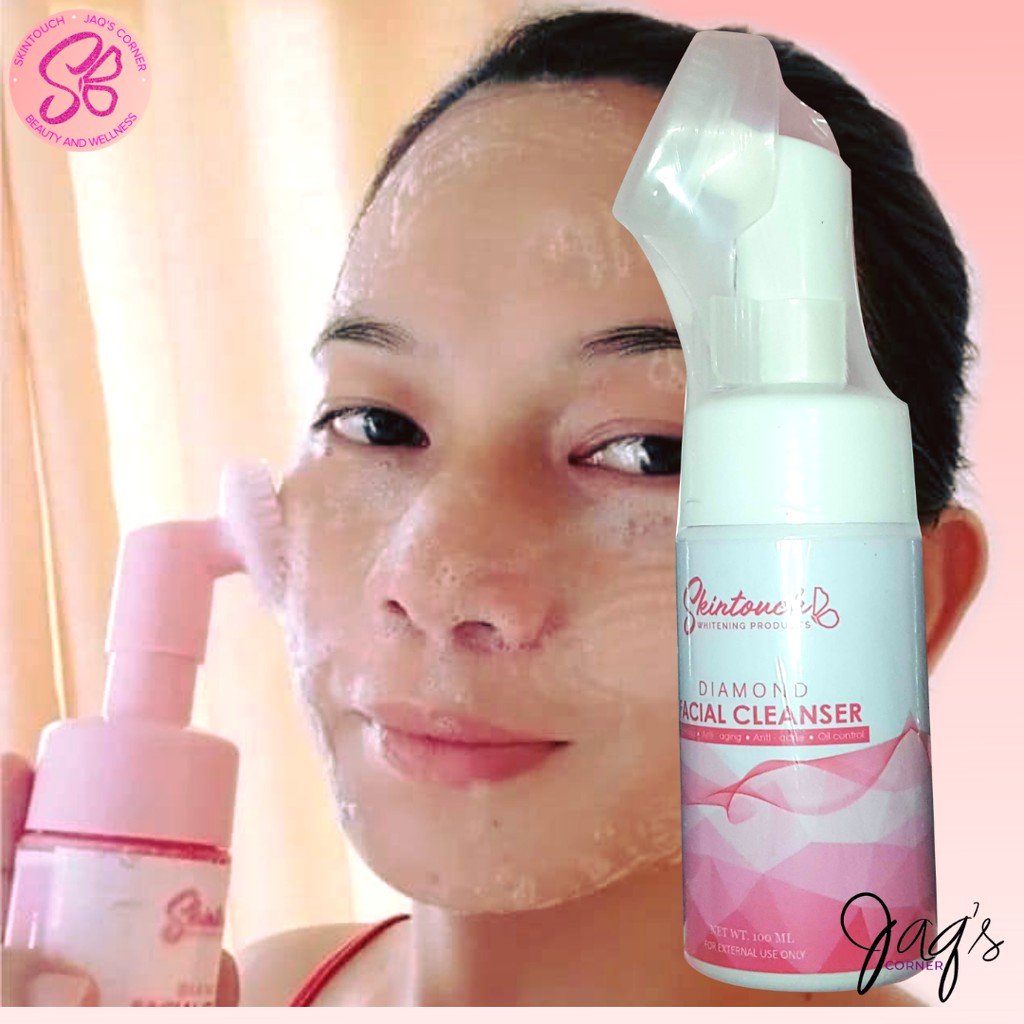 skin touch diamond facial foam