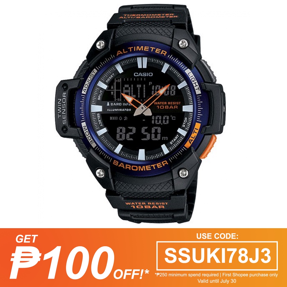 casio twin sensor watch