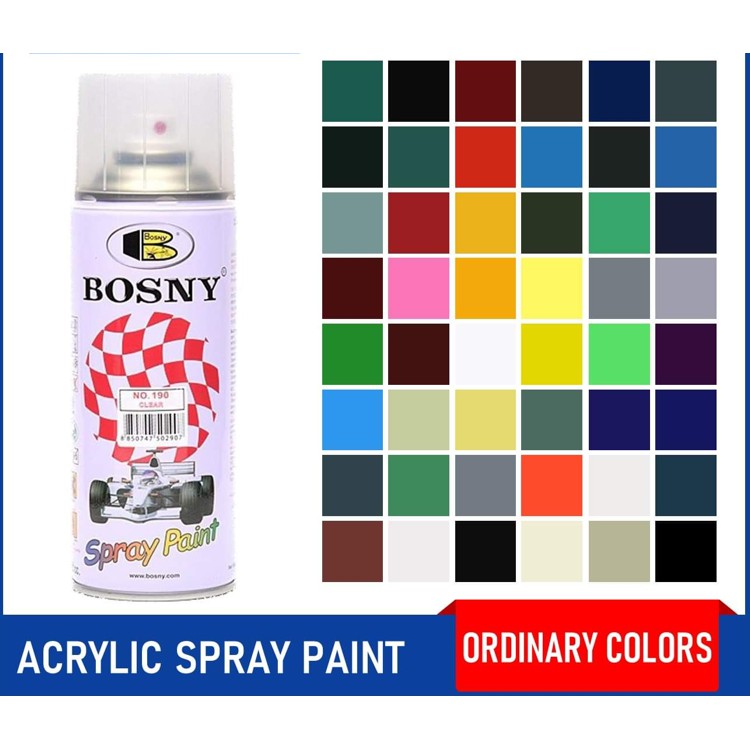 Bosny Spray Paint Colors Chart Paint Color Ideas vrogue.co
