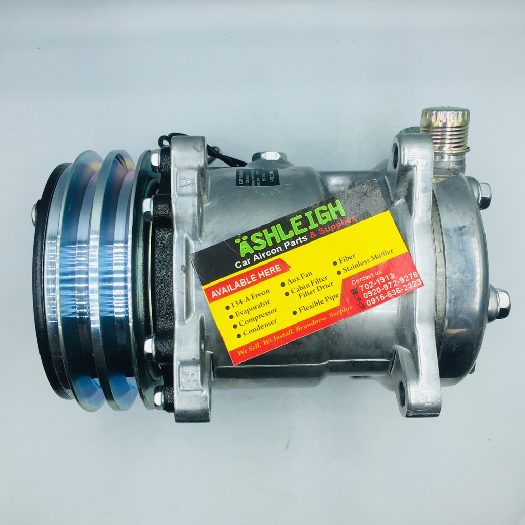 Sanden 508 Vtype Compressor universal Car aircon parts 12v Shopee