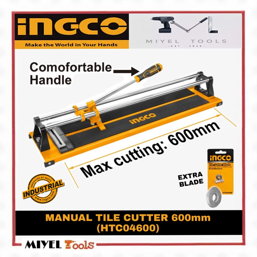 INGCO Manual Tile Cutter 600mm (HTC04600) | Shopee Philippines