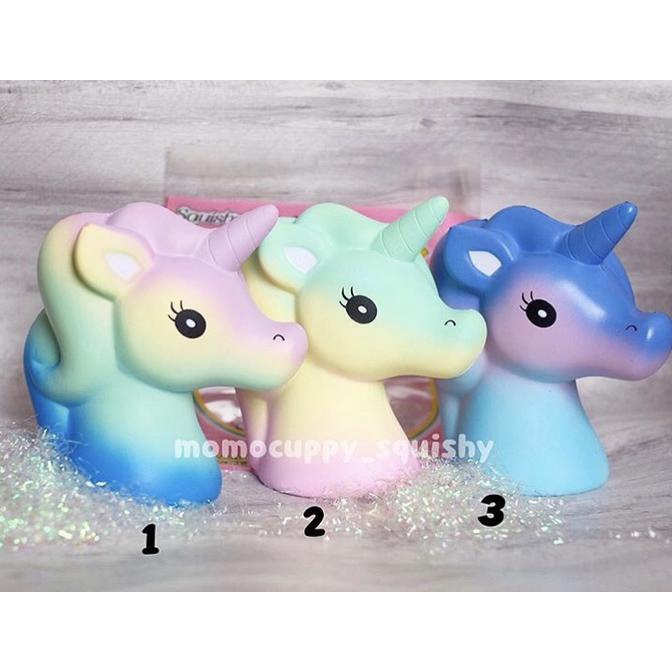 Squishy Licensed Unicorn Head New Color By Squishy Fun | Shopee Philippines