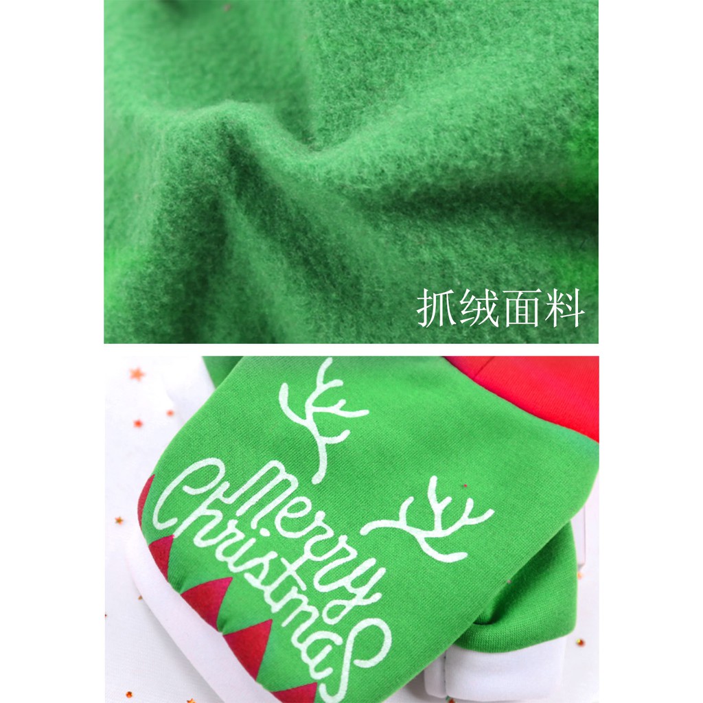 Christmas Dog Clothes Winter Pet Outfit Xmas Dog Coat Jacket Hoodie Cat Chihuahua Pomeranian Poodle Bichon Schnauzer Dog Costume #8