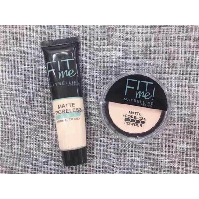 Maybelline FIT ME 2in1 Liquid Foundation and BB Powder | Shopee Philippines