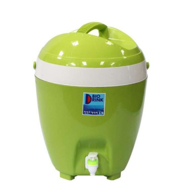 Insulated 3L 6L Bio Drink Water Jug with handle, faucet and grip cover