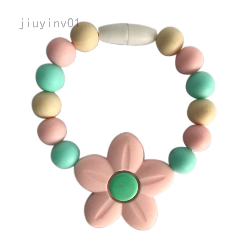 teething bead bracelet