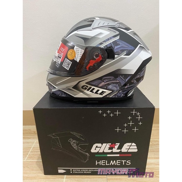 Gille Gts-V1 Engine Full Face Helmet | Shopee Philippines