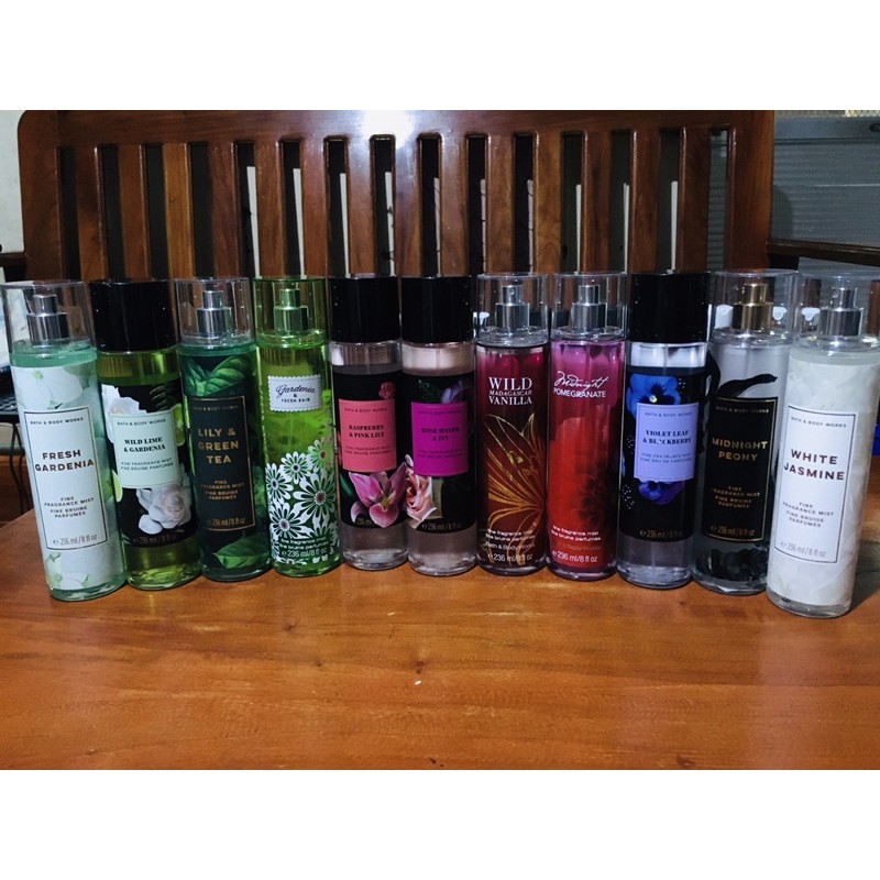 Original Bath&Body Works Fragrance Mist Shopee Philippines