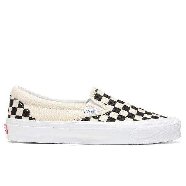vans checkerboard slip on og