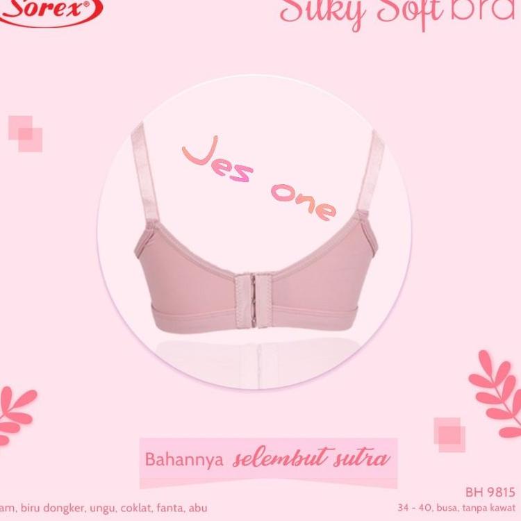 Sorex 9815 Bra BH Without Wire Thin Soft Silky Soft Foam | Shopee ...