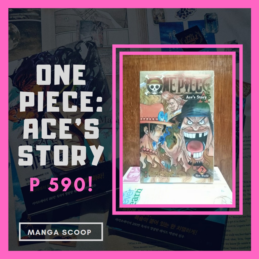 One Piece Ace S Story Novel On Hand Shopee Philippines