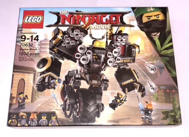 lego ninjago movie cole's quake mech