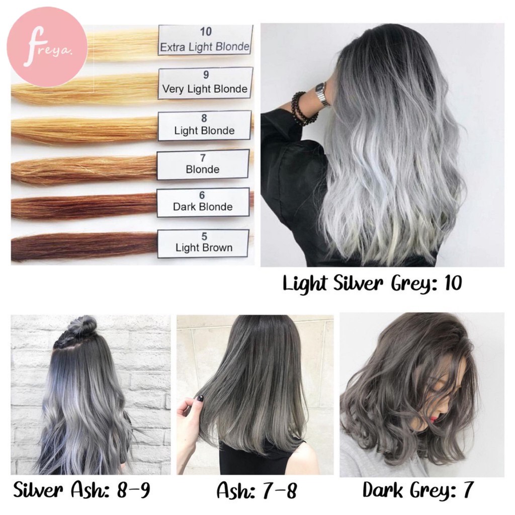 Lightest Ash Blonde Permanent Hair Color - 11/1 BOB Keratin | Shopee  Philippines