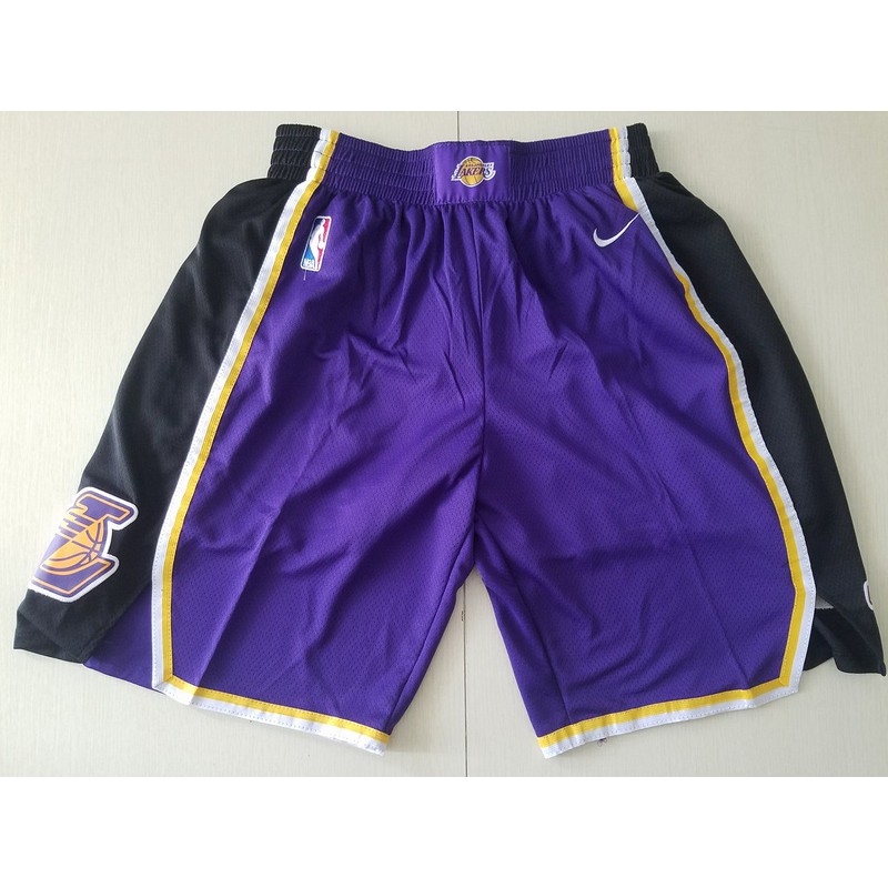 nike lakers shorts purple