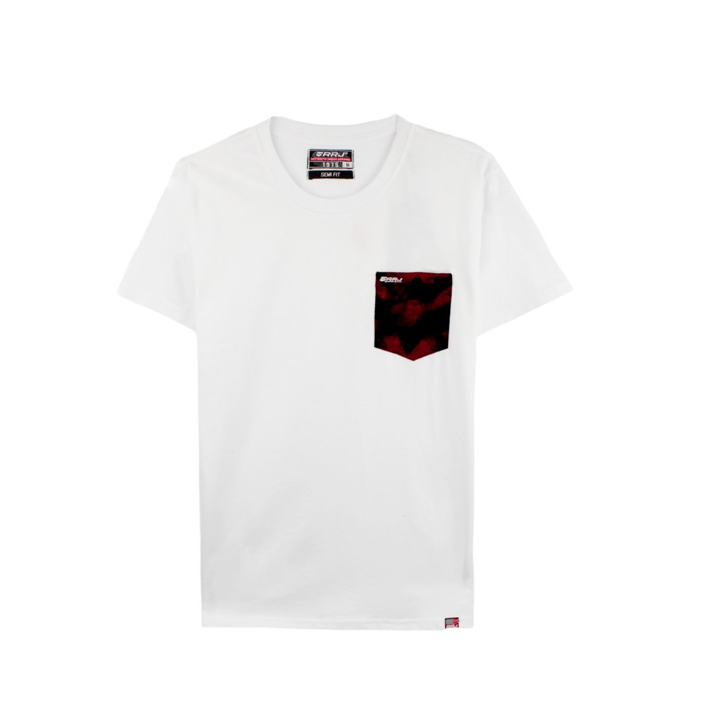 white body fit t shirt
