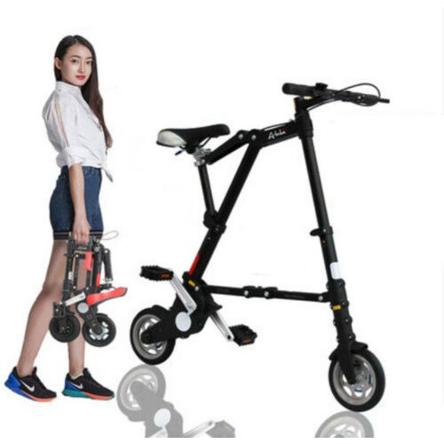 folding bike folded