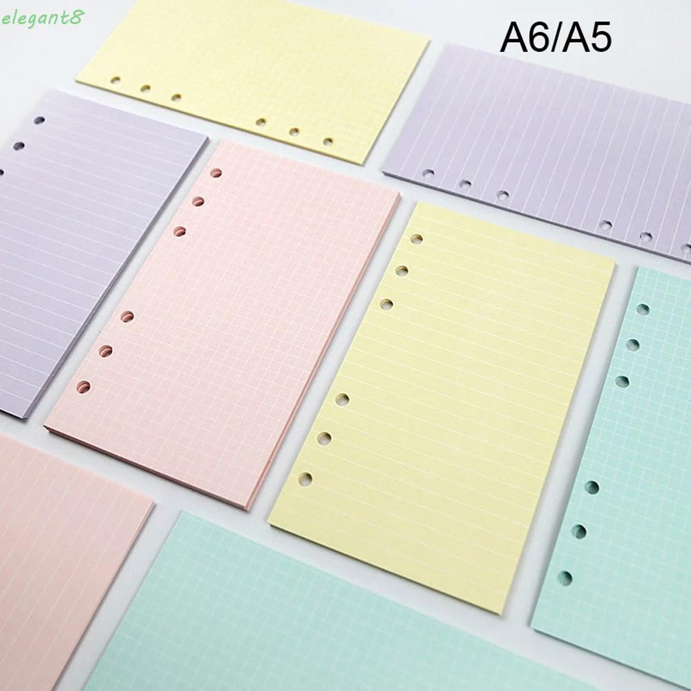 A4 Refill Paper Inserts for Loose Leaf Notebook 40 Sheets 4 Holes Inner Paper 