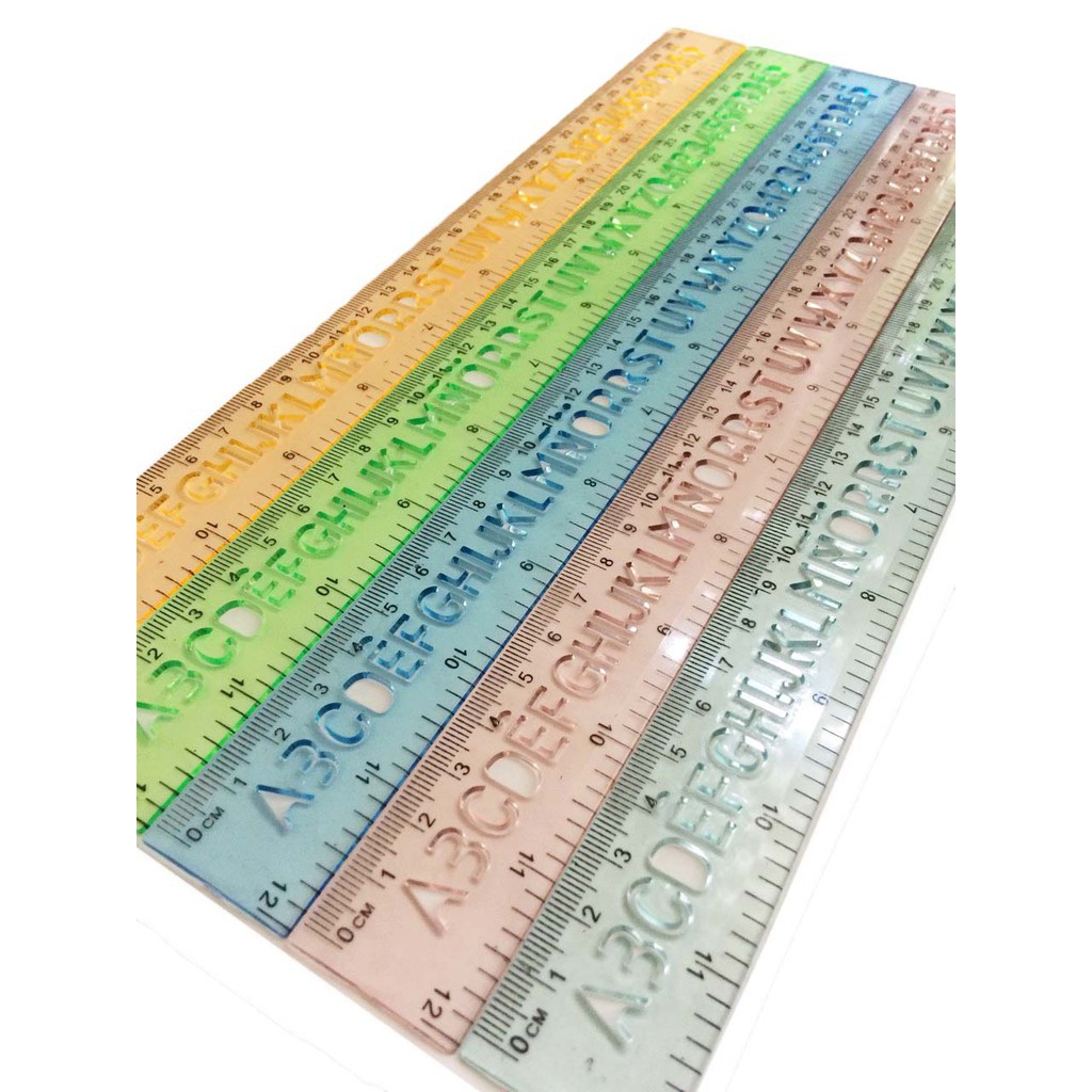 momolandph-30cm-ruler-with-alphabet-and-number-stencil-shopee-philippines