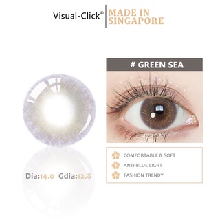 6 Month Contact Lenses Natural Size Singapore Color Lens Myopia 0-800 Power