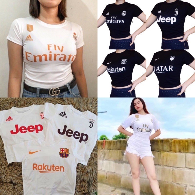 Football/Soccer Jersey Crop Top Subli Blouse Shopee Philippines