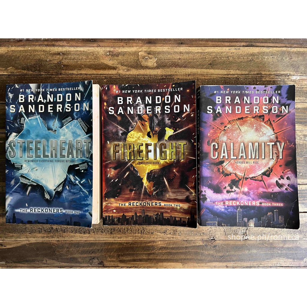 Brandon Sanderson The Reckoners series [SET] Shopee Philippines