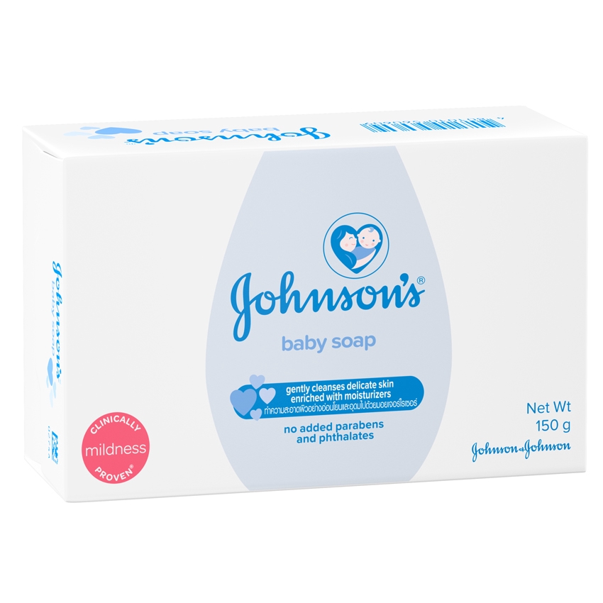 johnson baby soap white