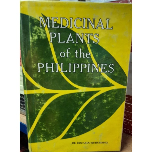 Medicinal Plants Of The Philippines By Quisumbing Shopee Philippines