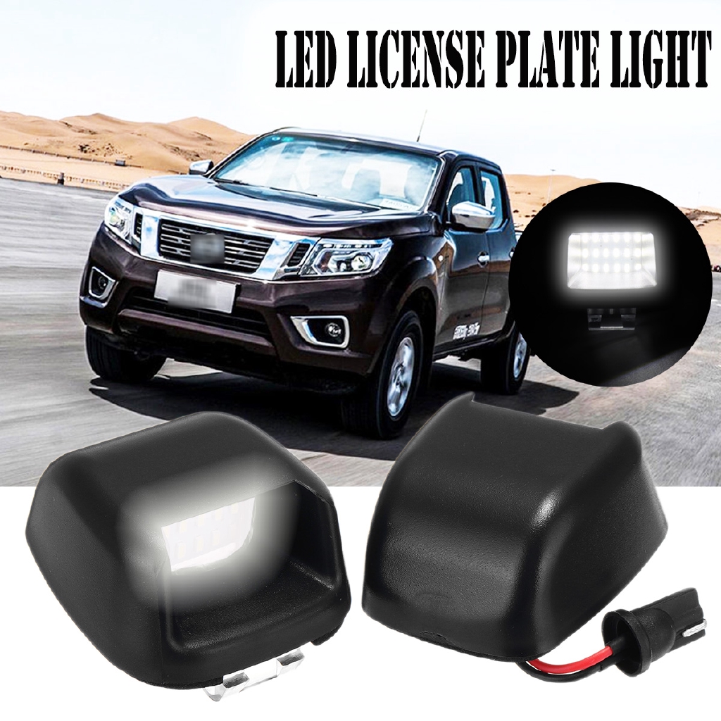 nissan navara number plate light