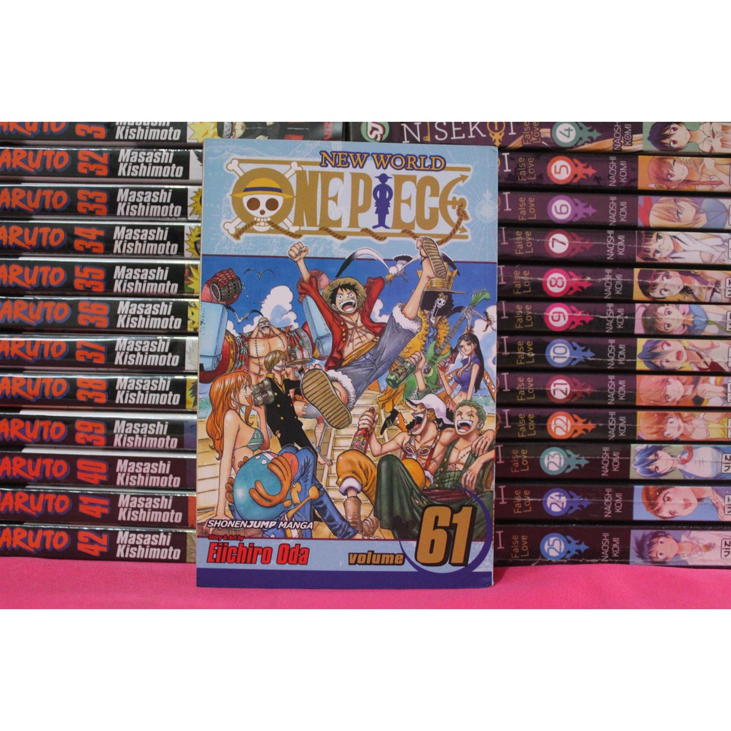 Pre Loved One Piece Manga Volume 61 Romance Dawn For The New World By Eiichiro Oda Shopee Philippines