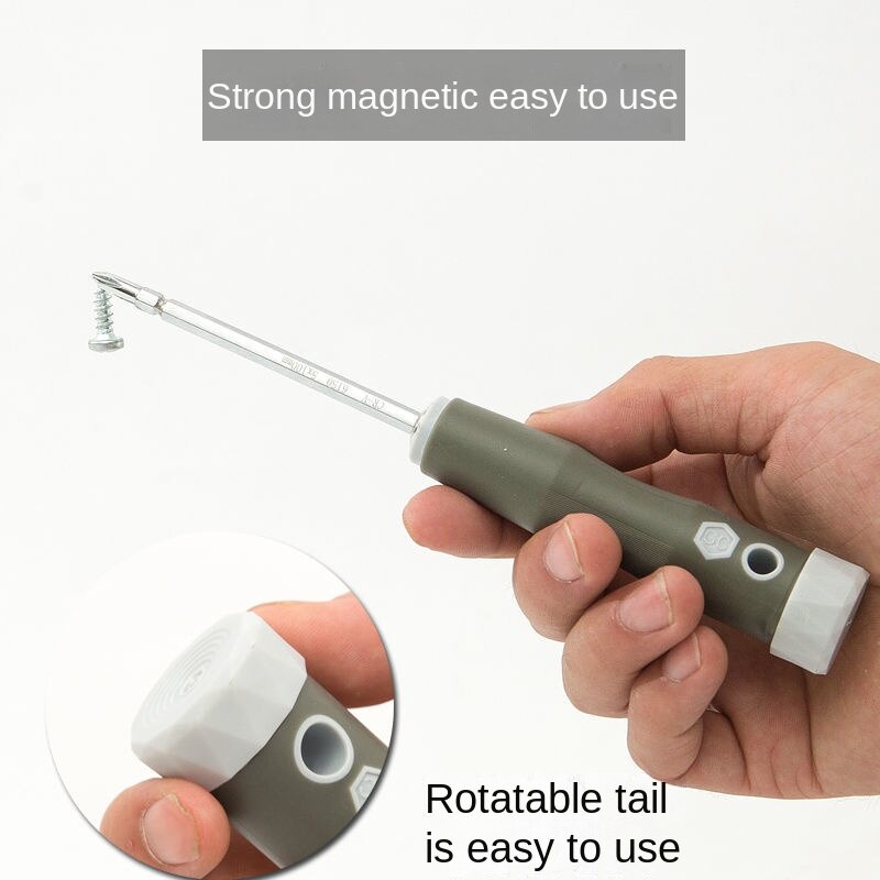 Dual-Purpose Screwdriver Super Hard Double-Headed Japan Imported High Manganese Steel Phillips 2-In-1