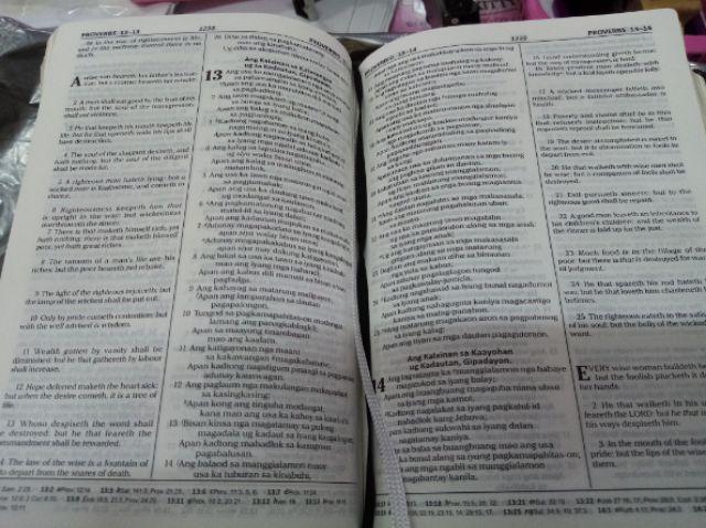 kjv-bible-diglot-english-cebuano-shopee-philippines