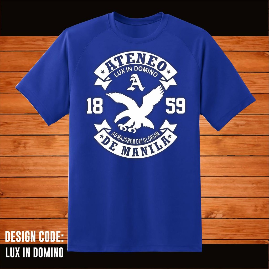 Ateneo Shirt Ateneo De Manila Blue Eagles Lux Shirt Ateneo University ...