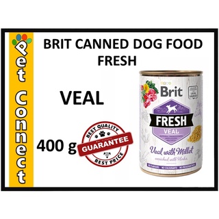 Brit Fresh VEAL 400g Canned Dog Food #1