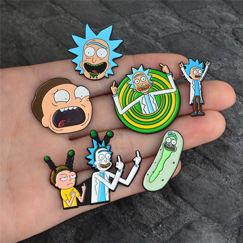 anime croc pins