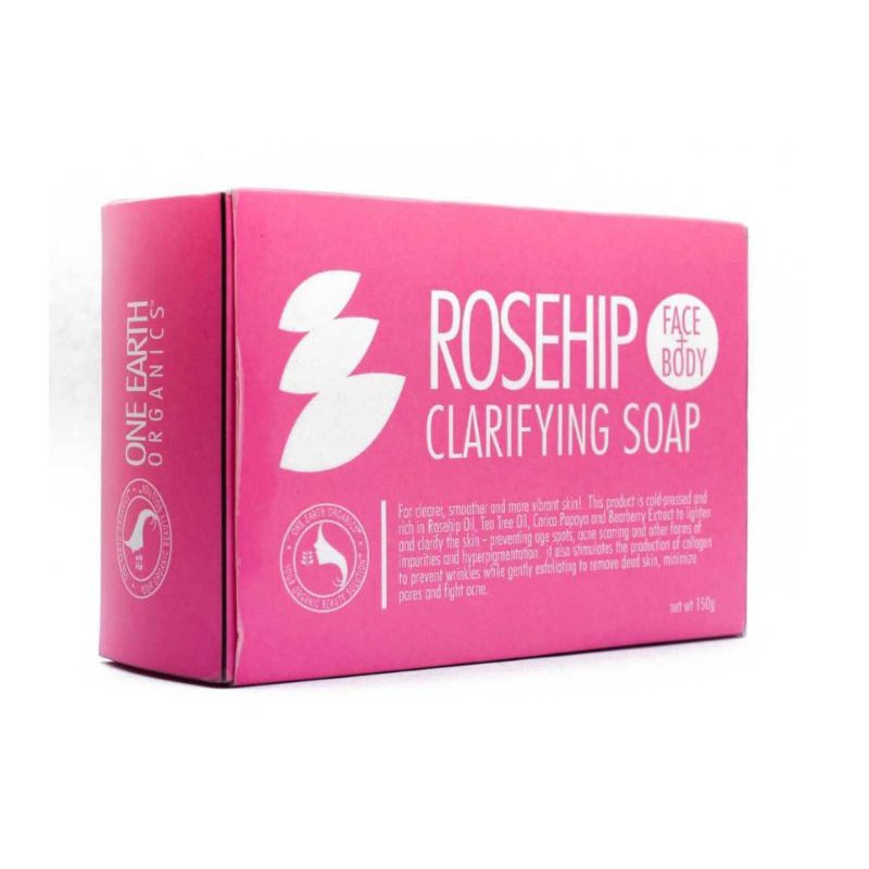 Ultra Clarifying ROSEHIP Clearing Soap 150g, One Earth Organics, rich ...