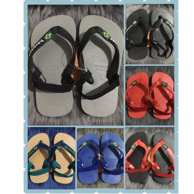 havaianas baby slippers