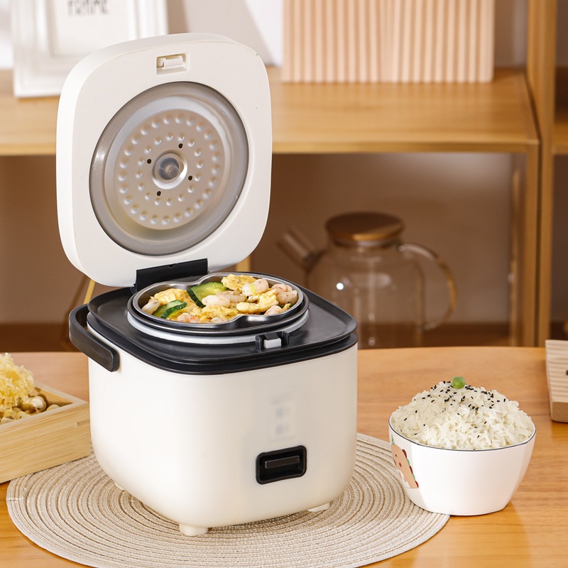 COD smart rice cooker with multiple cooking functions optional 1.2L 2 people with steaming tray