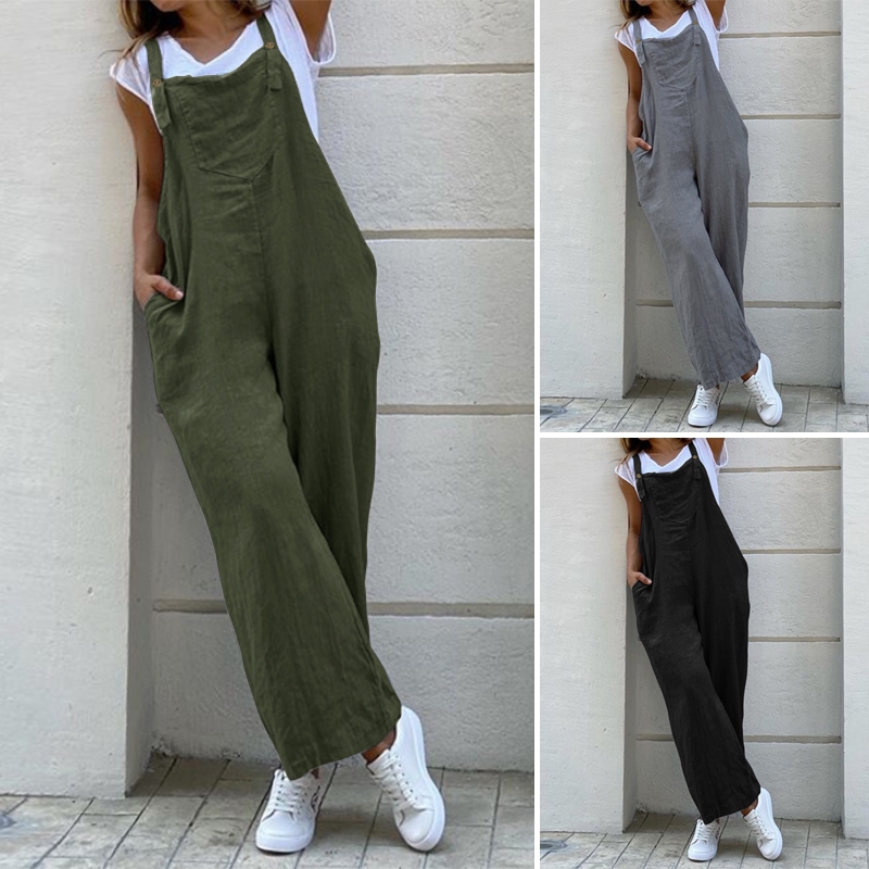 loose cotton jumpsuit