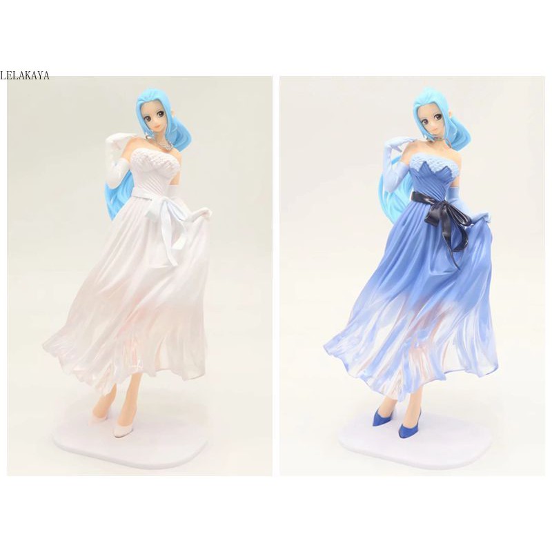 22cm Anime Action Figure One Piece Nefeltari Vivi Lady Edge Wedding Dress Ver Model Long Sexy Skirt Collectible Decorati Shopee Philippines