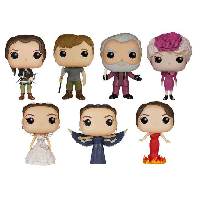 Funko Pop The Hunger Games Katniss Peeta Effie Snow | Shopee Philippines